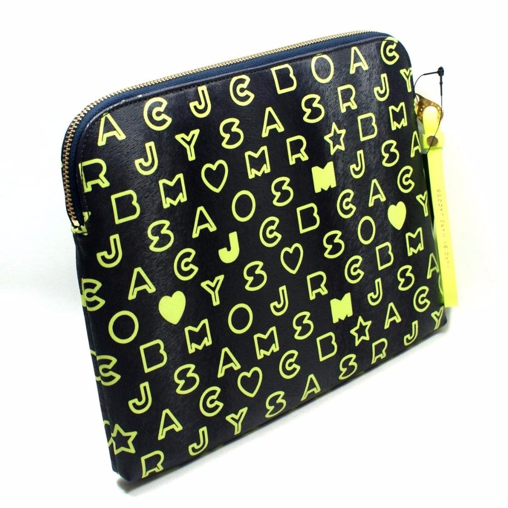 Marc by Marc Jacobs logo iPad case/clutch